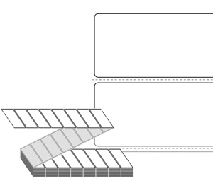 70 x 35 (mm) ZL7035DT 흰색 감열지 [4,000라벨/Box]