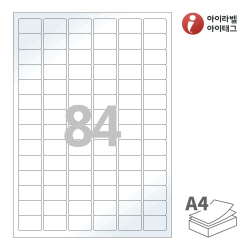 VB884, 흰색 봉하미 잉크젯(파괴형), 30 x 20 (mm)
