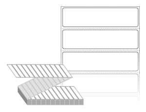 80 x 20 (mm) ZL8020DT 흰색 감열지 [6,000라벨/Box]