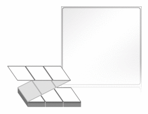 100 x 98 (mm) ZL10098LG 흰색 아트 광택지 [1,500라벨/Box]