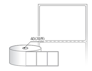RS7061DT 라벨크기: 70 x 61 (mm) , 지관: 40mm [500라벨/Roll]