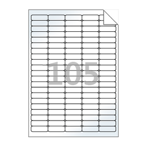 31 x 10 (mm) RV505LG 흰색 광택 아트 시치미