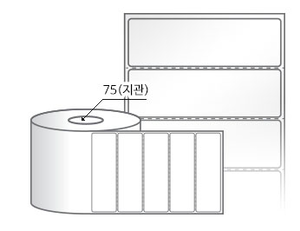 RL10031LG(아트지) 라벨크기: 100 x 31 (mm) , 지관: 75mm [4,000라벨/Roll]