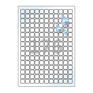 15 x 15 (mm) CL576WP 흰색 PET 방수