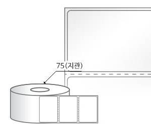 RL7035LG(아트지) 라벨크기: 70 x 35 (mm) , 지관: 75mm [3,000라벨/Roll]