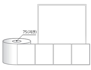 RL10086DT(감열지) 라벨크기: 100 x 86 (mm), 지관: 75mm [1,000라벨/Roll]