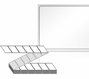 65 x 52 (mm) ZL6552LG 흰색 아트 광택지 [3,000라벨/Box]