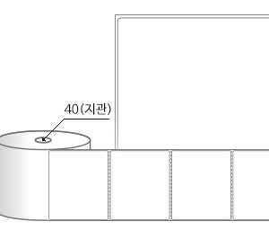 RS10086DT(감열지) 라벨크기: 100 x 86 (mm), 지관: 40mm [250라벨/Roll]