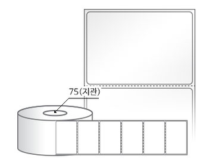 RL7044LG(아트지) 라벨크기: 70 x 44 (mm), 지관: 75mm [3,000라벨/Roll]